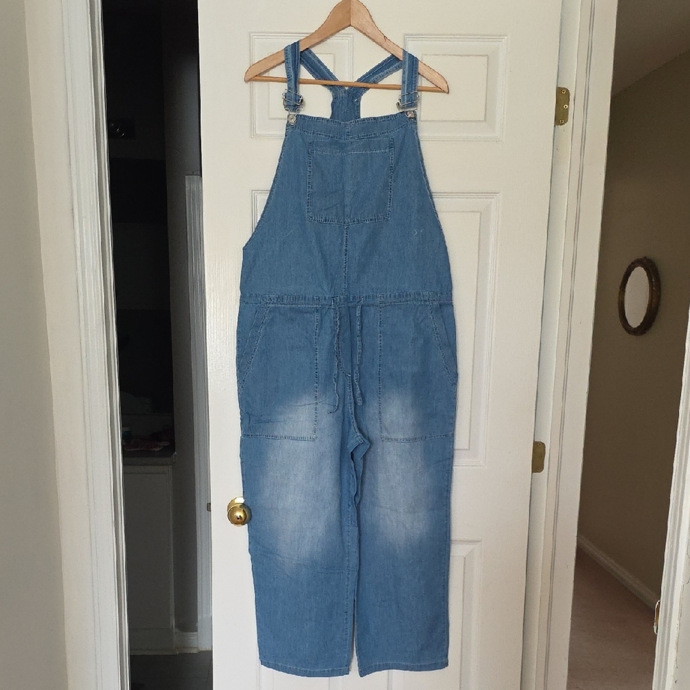 Blue Denim Overalls
